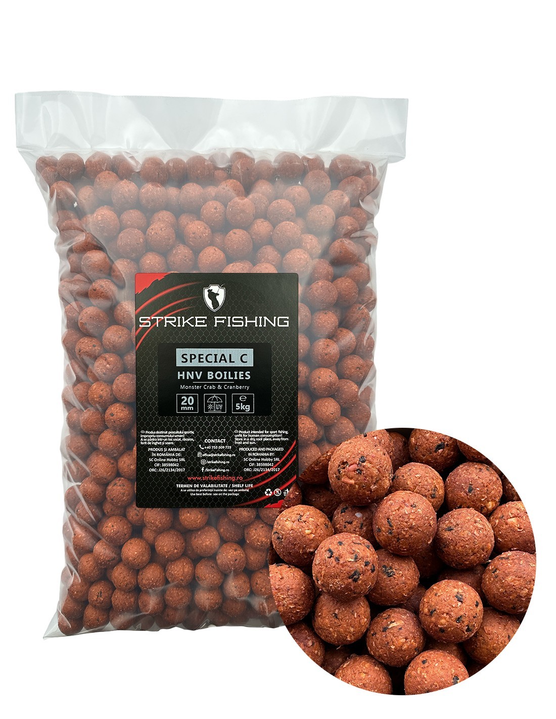 Boilies-uri Special C | Monster Crab & Cranberry