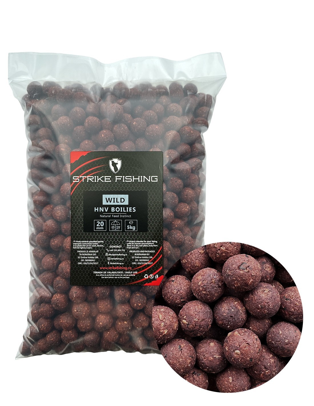 Boilies-uri Wild | Monster Shell Fusion | Atractie Naturala
