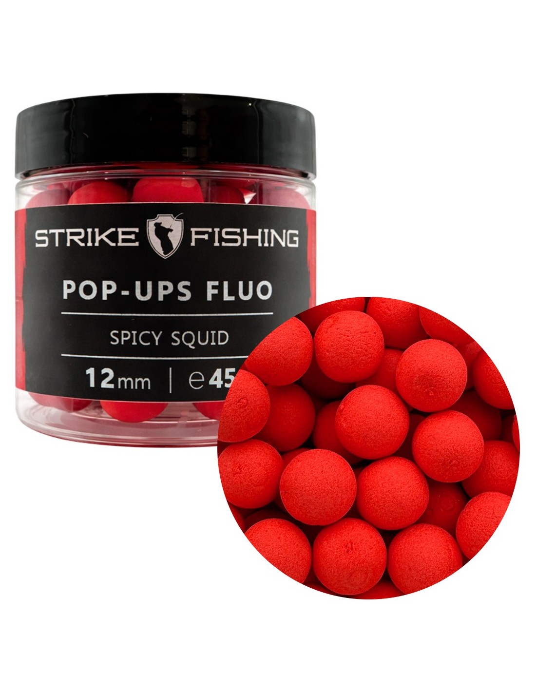 Pop-Up-uri Ultra Flotante Spicy Squid - Red Fluo