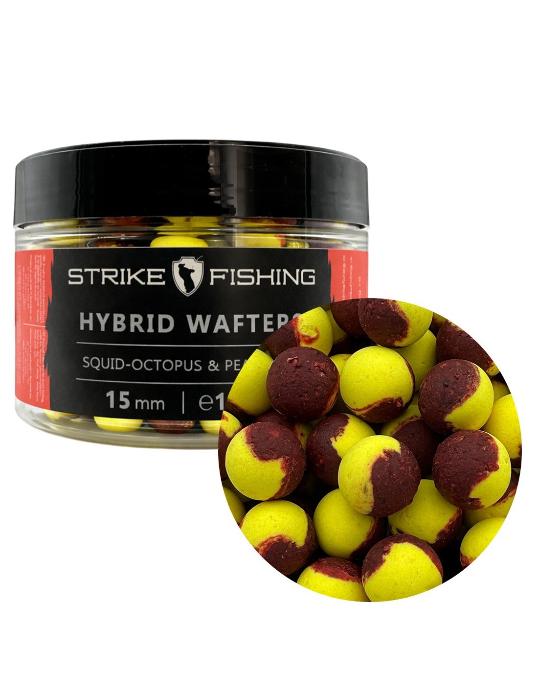 Hybrid Wafters Squid-Octopus & Pear Drop - Yellow Fluo