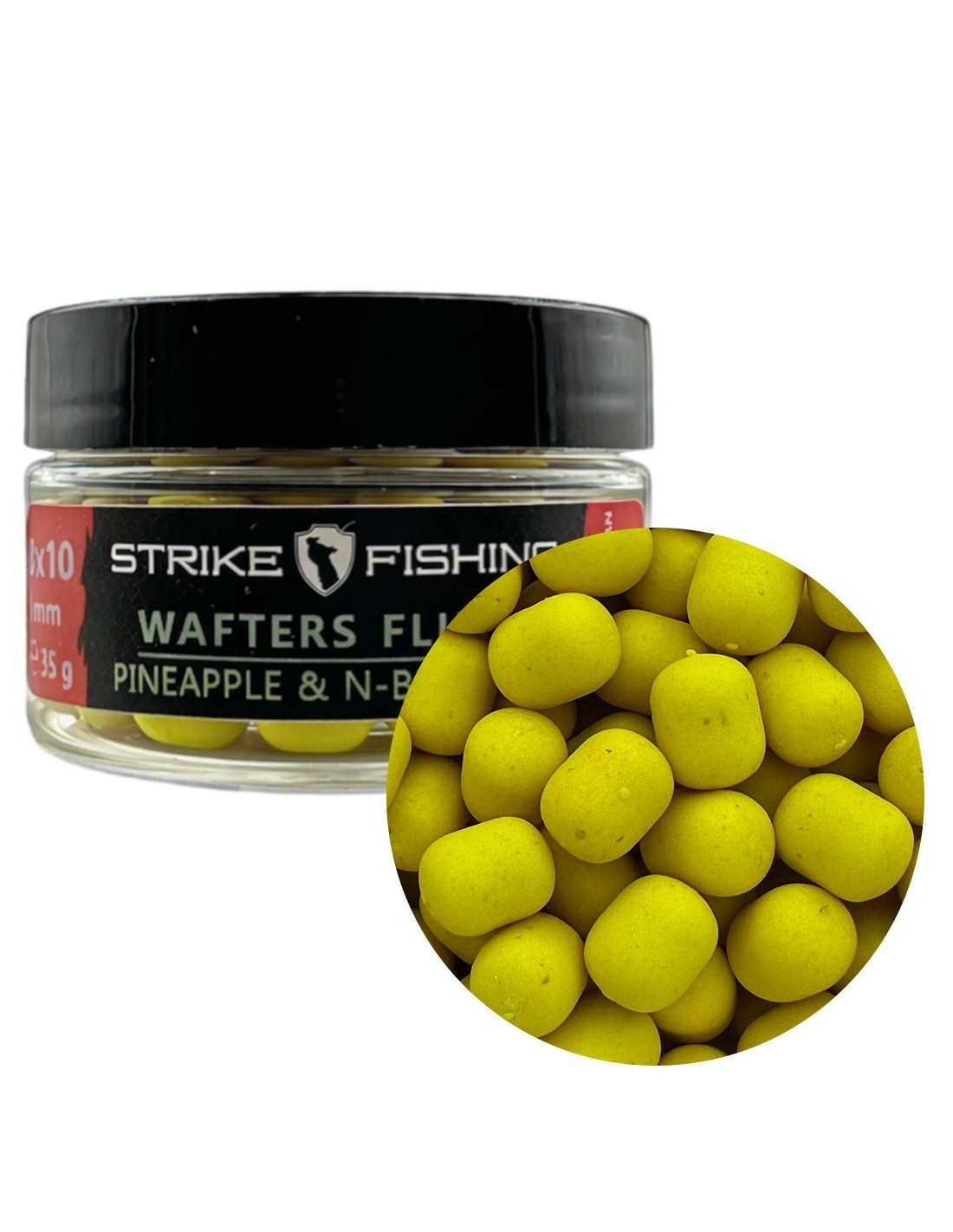 Wafters Dumbell Pineapple & N-Butyric - Yellow Fluo